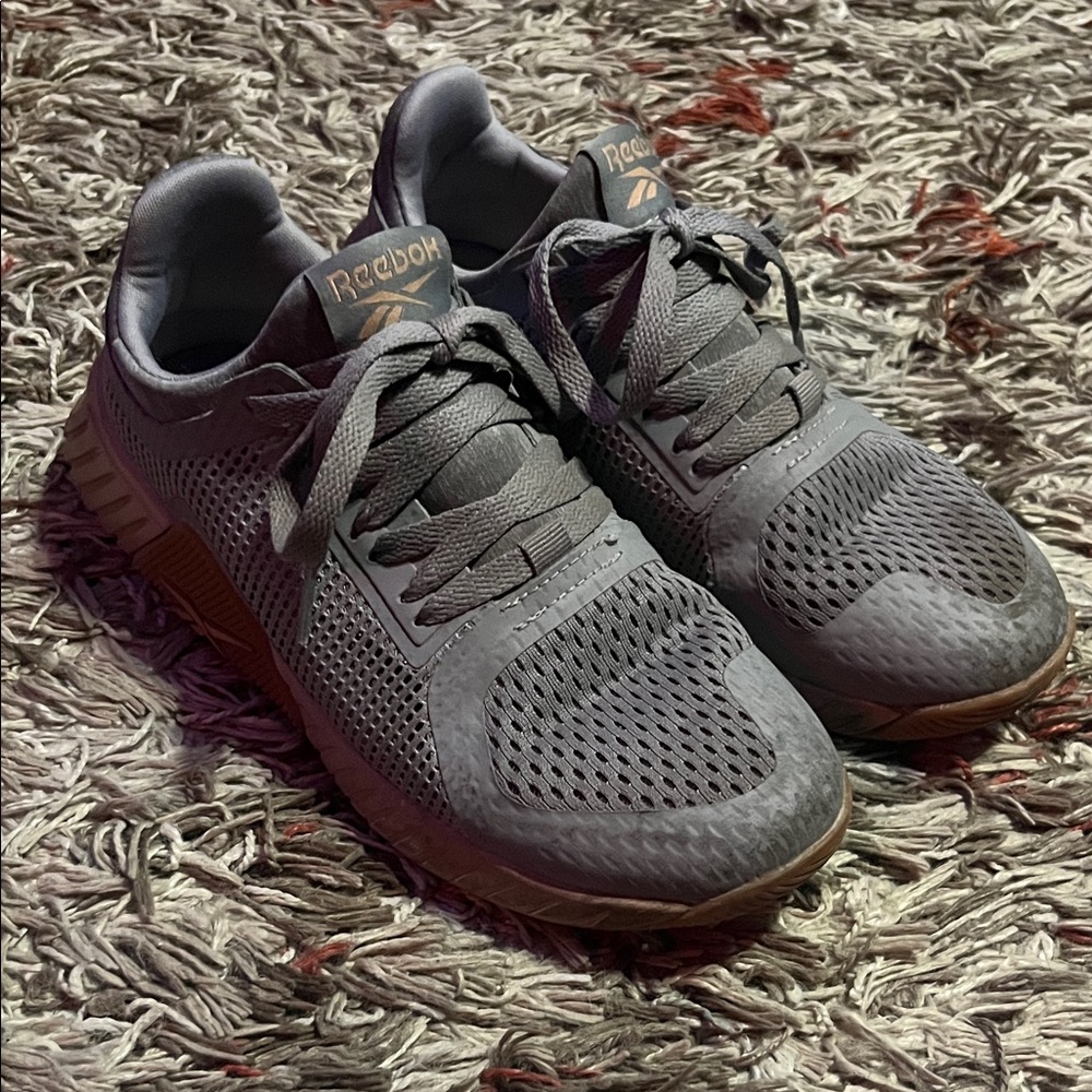 Reebok Gray Athletic Shoes